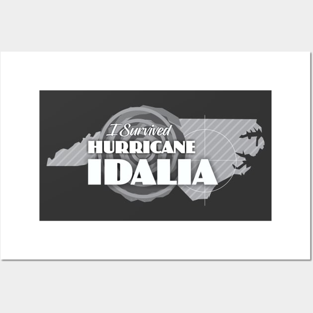 I Survived Hurricane Idalia Wall Art by Dale Preston Design